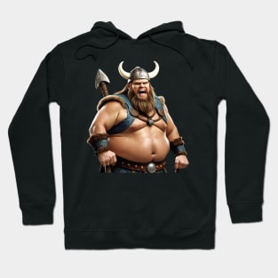 Jim Carrey, A fat Viking warrior Hoodie